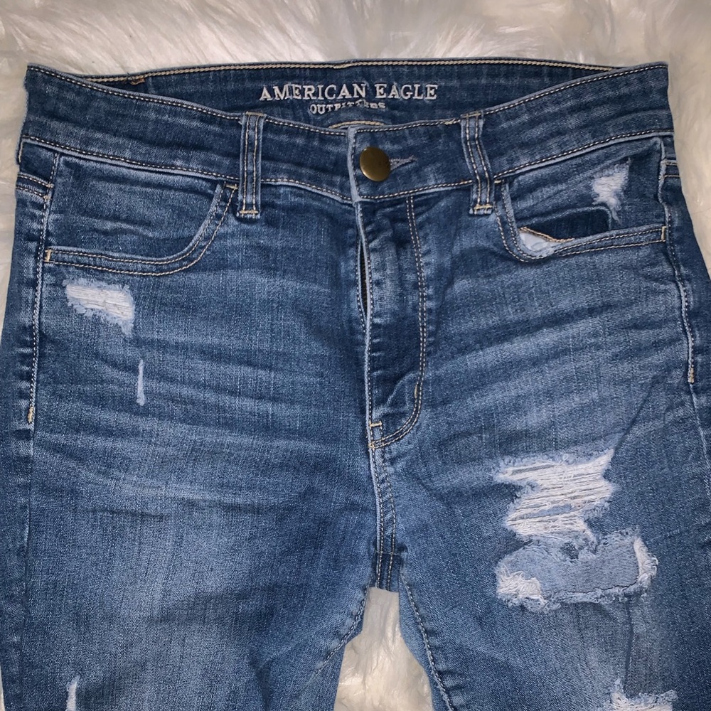 American eagle short jeggings jeans